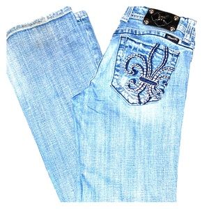 Miss Me Bootcut Distressed Jeans JP4369-L